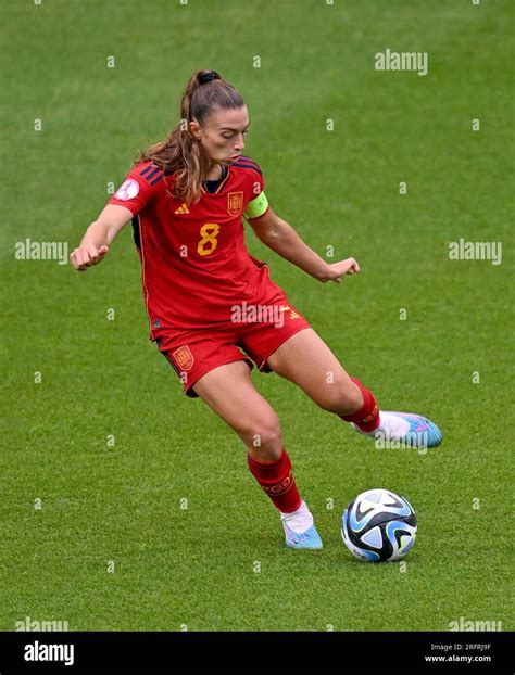 Silvia Lloris Of Spain Pictured During A Female Soccer Game Between