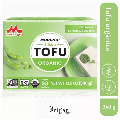 Tofu Organic Sin Gluten 340g Morinaga MercadoLibre