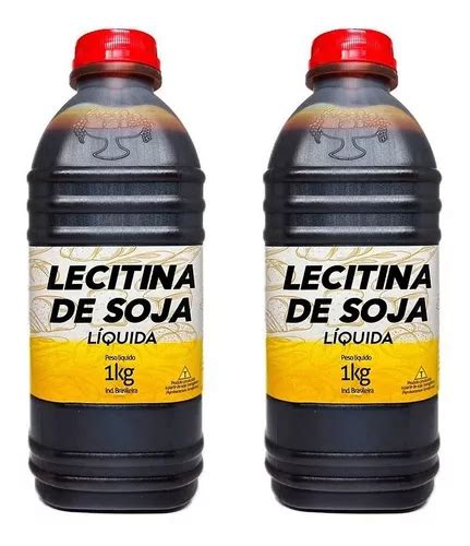 Kit C Lecitina De Soja Emulsificante L Quida Kg Grings Mercadolivre