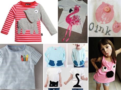 cómo hacer camisetas originales para niños Customise T Shirt Oink