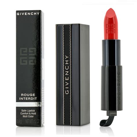 Givenchy Rouge Interdit Satin Lipsticks Review And Swatches The Happy