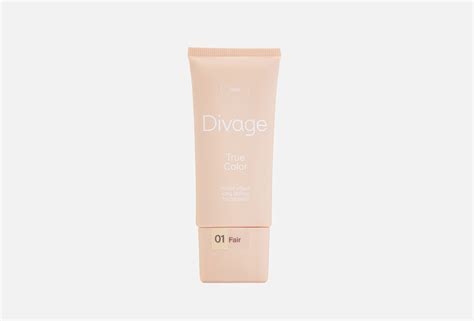 Divage Тональный крем для лица True color 01 Fair 25 мл — купить, цена ...