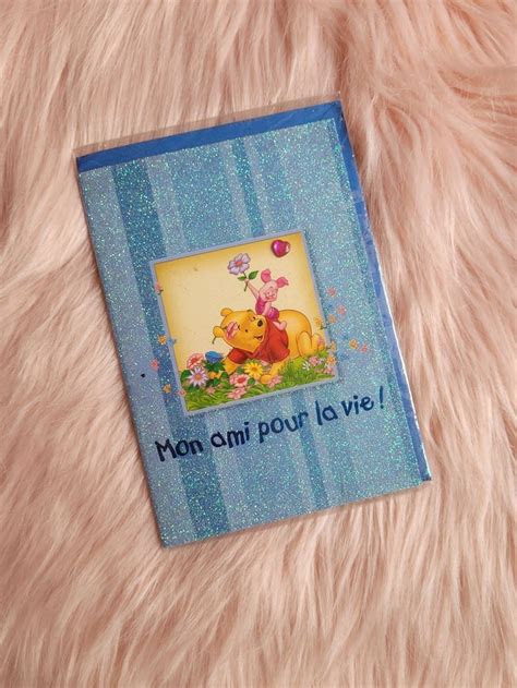 Carte Anniversaire Winnie L Ourson Disney Beebs