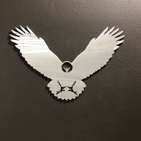 Eagle Aluminum Metal Wall Art Decoration Skilwerx 18 X 12 - Etsy