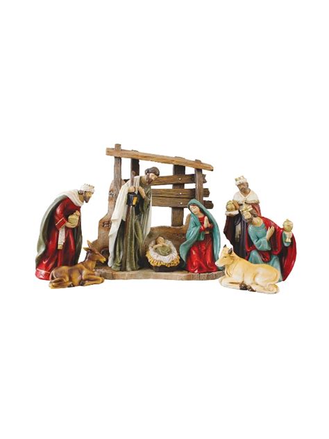 nativity set advent holy family christmas manger christmas gift