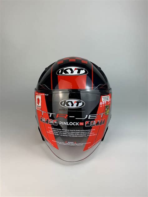 Kyt Ttr Jet Sepang International Circuit Tokan Helmet