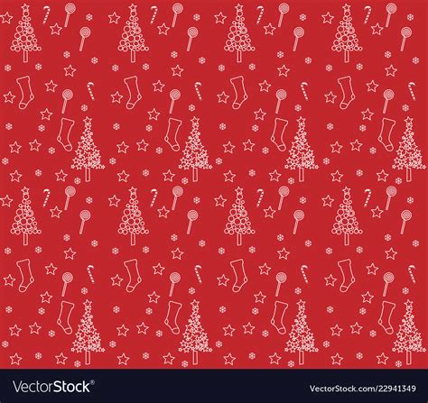 Red Christmas Wrapping Paper