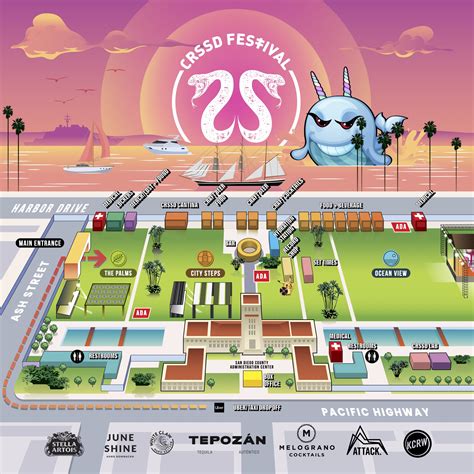 Map Crssd Festival Spring