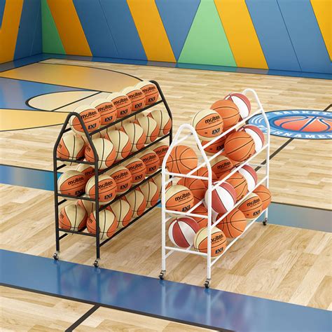 Kindergarten Basketball Storage Rack Football Storage Rack Childrens