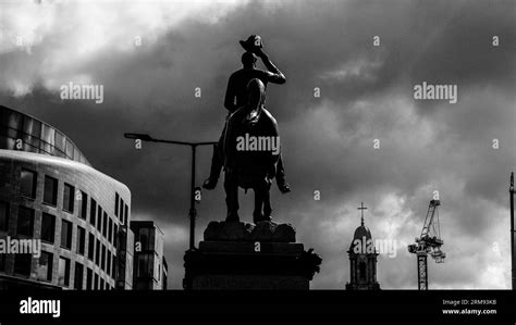 Statue Of Albert Prince Consort Black And White Stock Photos And Images