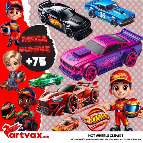 Hot Wheels Mega Bundle Png Race Car Clipart