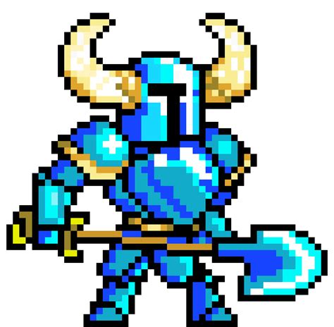 Shovel Knight Pixel Art Maker