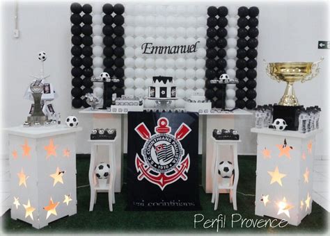 Anivers Rio Decora O Do Corinthians Simples Masculino Ideias De Decora