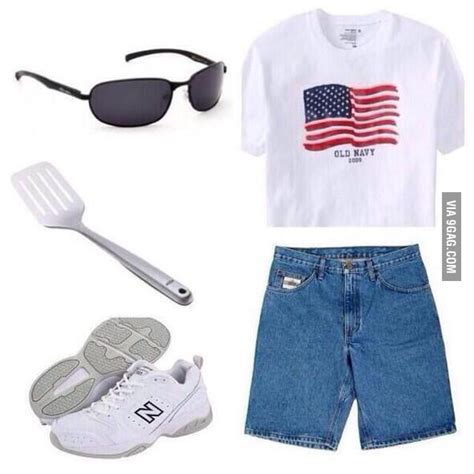 White Dad Starter Pack Gag