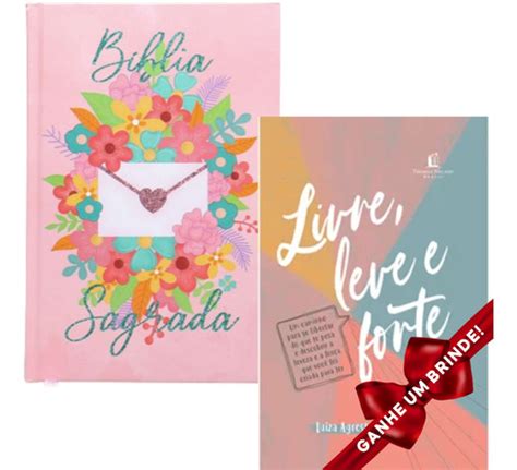 Bíblia Florescer Livro Livre Leve E Forte Luiza Agreste