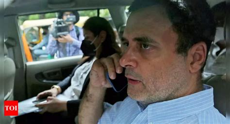 National Herald Case Ed Quizzes Rahul Gandhi For 3rd Consecutive Day