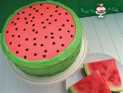 Bird On A Cake Watermelon Flavored Cake