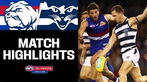 Western Bulldogs V Geelong Highlights Round 16 2019 Afl Youtube