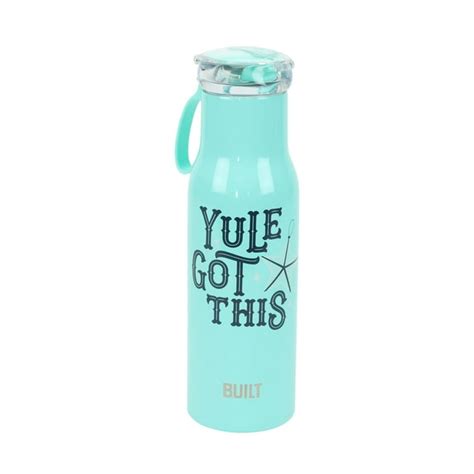 Built Holiday Water Bottle 18oz Stainless Steel Teal - Walmart.com