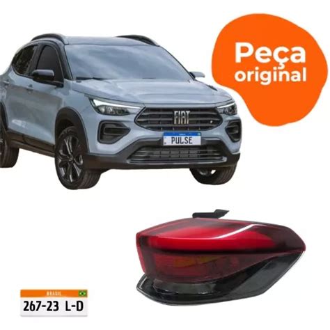 Lanterna Led Lado Direito Fiat Pulse Original Parcelamento Sem Juros