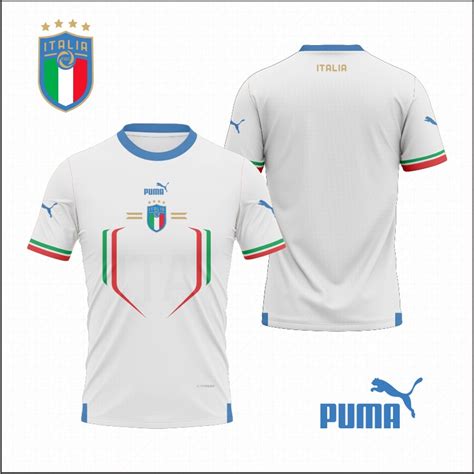 Jual Jersey Italia Away Full Printing Shopee Indonesia