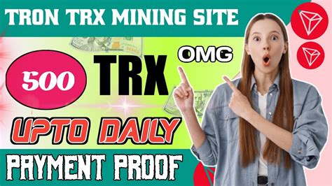 How To Earn Free Trx ~without Investment Trx Mining Site 2023 Trx