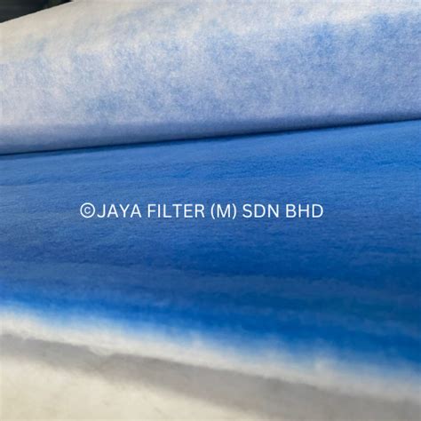 Blue White Air Filter Media Air And Liquid Filter Manufacturer Malaysia