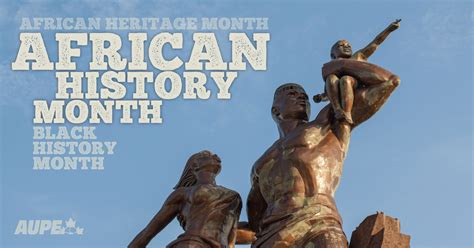 African Heritage Month Black History Month Or African History Month