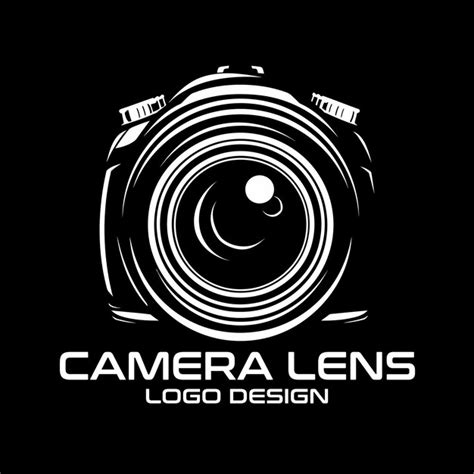 Premium Vector Camera Lens Vector Logo Design