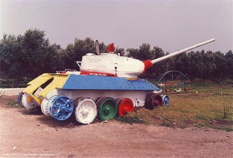 War Games: 12 Kid-Friendly Park & Playground Tanks - WebUrbanist