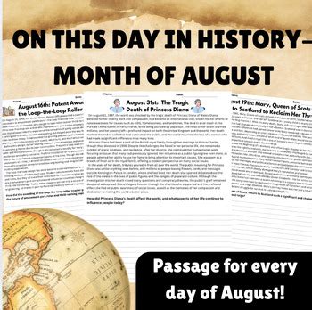 day  history month  august  curious quills critical skills