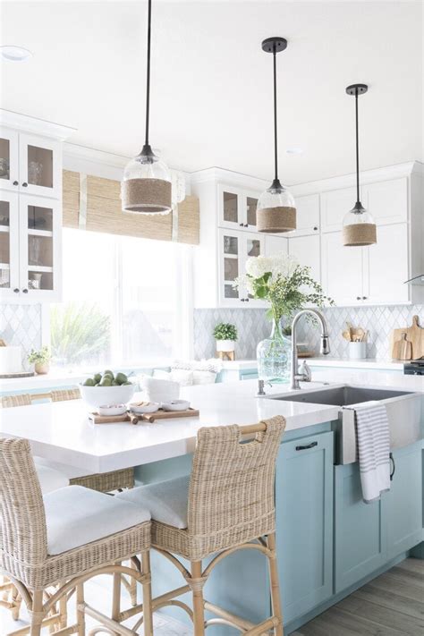 Coastal Kitchen Decor Coastal Farmhouse Decor California Coastal