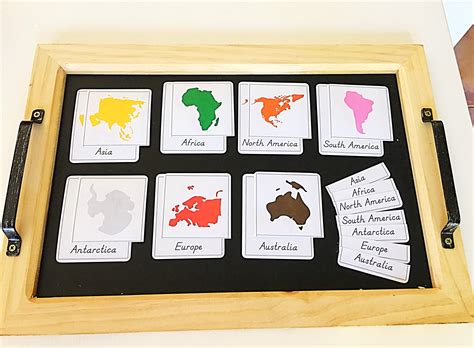 Montessori 3 Part Cards Montessori Materials Montessori Etsy