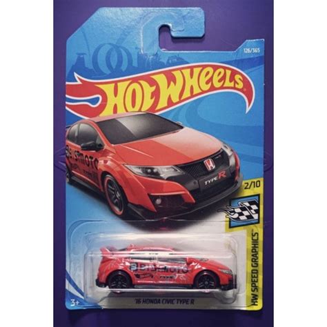 Hot Wheels Honda Civic Type R Shopee Malaysia