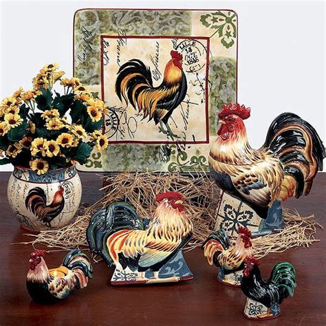 Country Dinnerware From Certified International Dinnerware Rooster