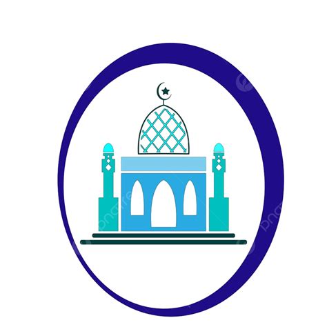 Mezquita Ilustración Diseño Vektor Imagen PNG Vektor Ramadhan