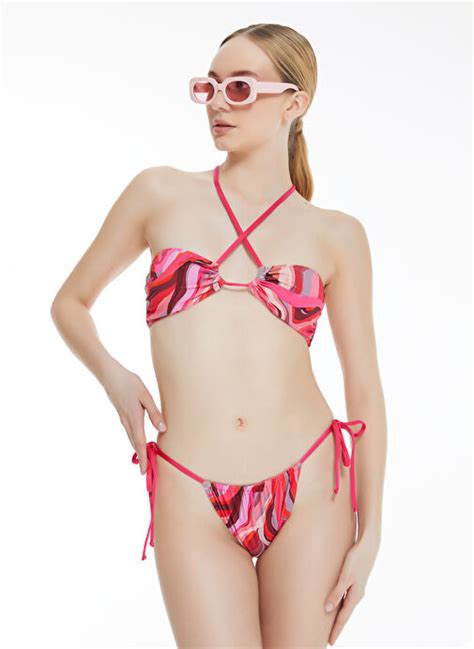 Bellisa Pembe Kadın Bikini Takım 231056 1638742 Boyner