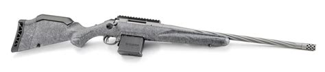 Ruger American Gen 2 204 Ruger 20 Threaded Barrel Gray Splatter Stainless 10 Round