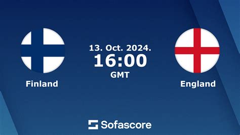 Finland Vs England Live Score H2H And Lineups Sofascore