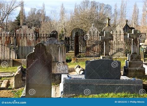 Tombstones Royalty Free Stock Photo 75869691