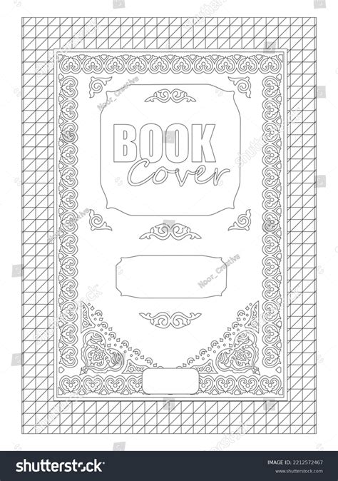 Book Cover Black White Border Frame Stock Vector (Royalty Free) 2212572467 | Shutterstock