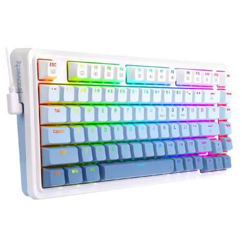 Redragon Ks B Usb Rgb Jogo Mec Nico Teclado Fio Teclas Layout Hot Swap Compact