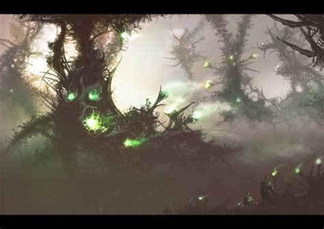 Alien Forest by Skyrion on DeviantArt