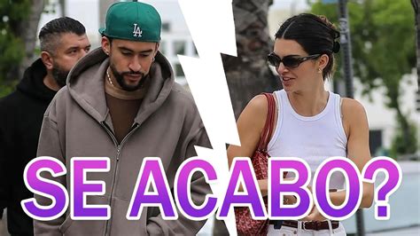 Bad Bunny Y Kendall Jenner Han Terminado Su Romance Estas Ser An Las