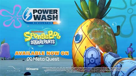 Dive Into Bikini Bottom When The SPONGEBOB SQUAREPANTS DLC Hits POWERWASH SIMULATOR VR GameTyrant