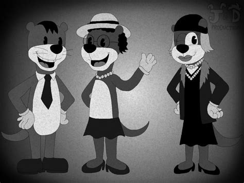 Rubberhose Ernest Opal And Aunt Nanner By Justinanddennis On Deviantart