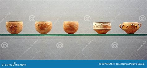 Roman Pottery Terra Sigillata Editorial Image Image Of Archeology