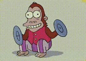 Monkey Cymbals GIF - Find & Share on GIPHY