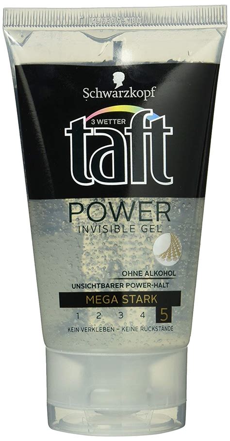 Schwarzkopf 3 Wetter Taft Gel Power Invisible Mega Starker Halt 5 150