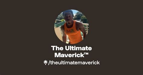 The Ultimate Maverick™ | Twitter, Instagram, TikTok | Linktree